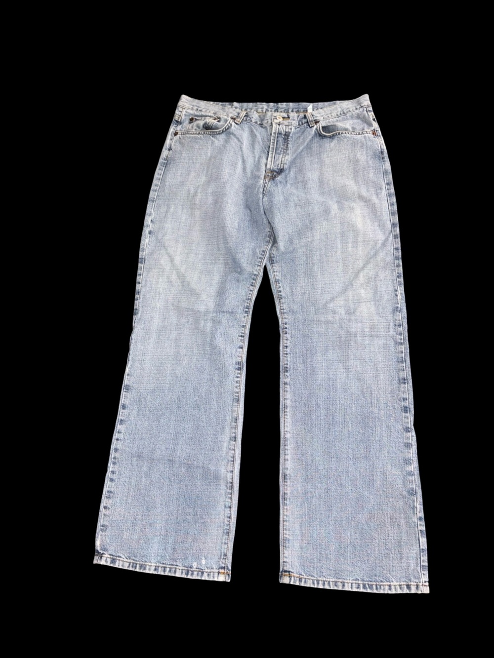Vintage Lucky Brand Easy Rider Jeans Size 18/34 Light Wash 100% Cotton USA Made